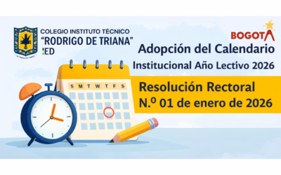 Resolución Rectoral N.° 01 de enero de 2026-Adopción del Calendario Institucional 2026